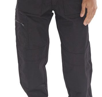 ACTION WORK TROUSERS BLACK Sale