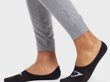 Gymshark No Show Socks 3pk - Black Online Sale