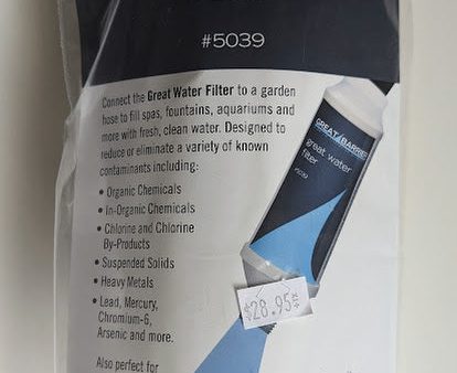 Hot tub fill water filter For Discount