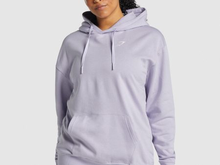 Gymshark Training Oversized Hoodie - Light Purple Online Sale