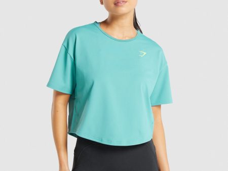 Gymshark Pulse T-Shirt - Teal Fashion