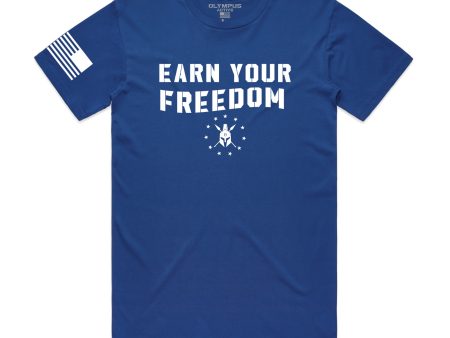 Earn your freedom tee For Discount