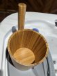 Hand crafted bamboo sauna bucket Online Hot Sale