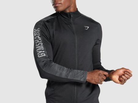 Gymshark Sport Full Zip - Black Online Hot Sale