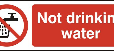 NOT DRINKING WATER SAV  (PK5) 75MM X 150MM Sale