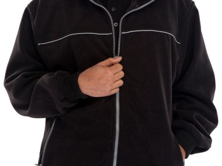 ENDEAVOUR FLEECE BLACK on Sale