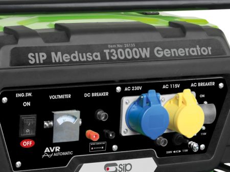 SIP MEDUSA T3000W Petrol Generator Discount