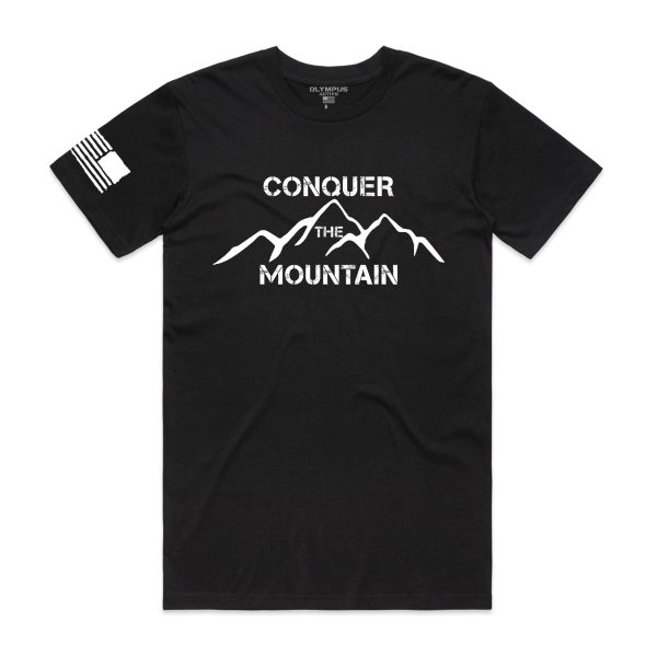 CONQUER MAIN TEE - BLACK Sale