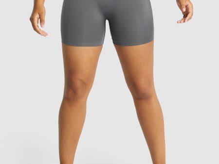 Gymshark Fit Seamless Shorts - Charcoal Discount