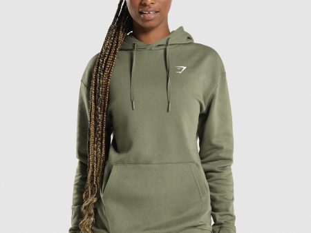 Gymshark Training Oversized Hoodie - Green Online Sale