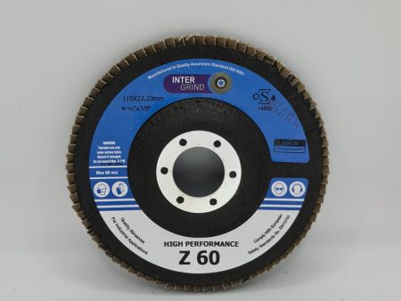 International Abrasives Flap Disc 4.5   x 60G Hot on Sale