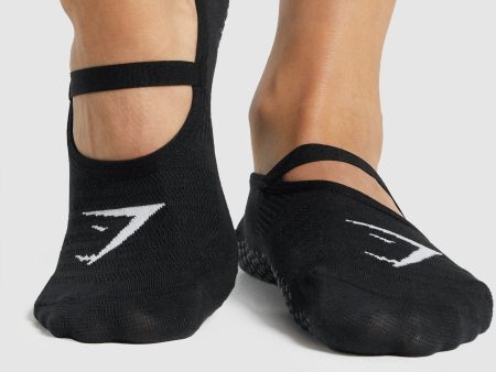 Gymshark Studio Socks - Black Cheap