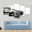 9mm Gun Canvas Wall Art Supply